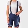 Bekleidung Damen Castelli Soudal Quick-Step 2025 Competizione 2 DT frau kurz tragerhose