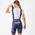 Bekleidung Damen Castelli Soudal Quick-Step 2025 Competizione 2 DT frau kurz tragerhose