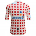 Bekleidung Herren Trikot Santini Punkte Tour de France 2025 Offiziell