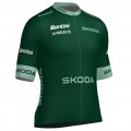 Bekleidung Herren Santini Vuelta Espana 2025 grun trikot Bekleidung Herren Santini Vuelta Espana 2025 grun trikot