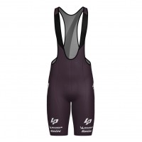 Bekleidung Herren Team Lapierre 2025 Santini tragerhose-Bordeaux