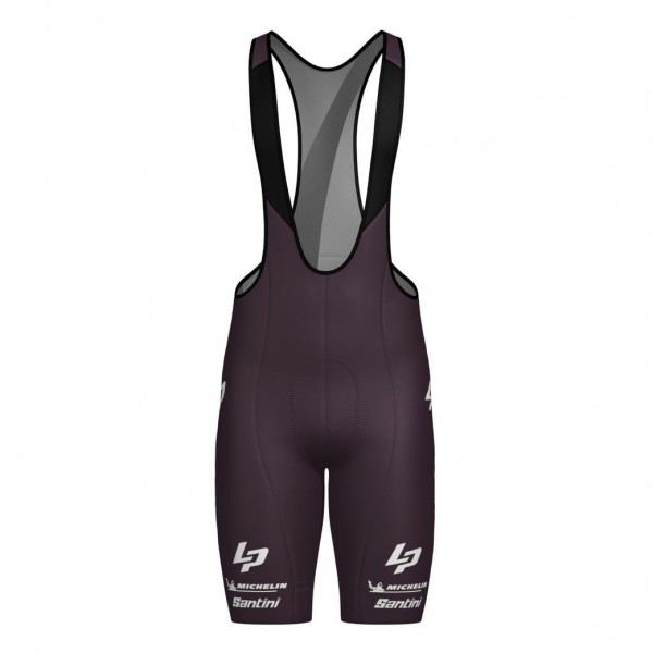 Bekleidung Herren Team Lapierre 2025 Santini tragerhose-Bordeaux Bekleidung Herren Team Lapierre 2025 Santini tragerhose-Bordeaux