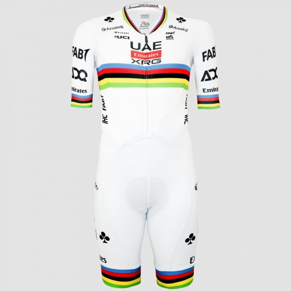 Bekleidung Herren UAE Team Emirates 2025 Pissei einteiler-Tadej Pogacar