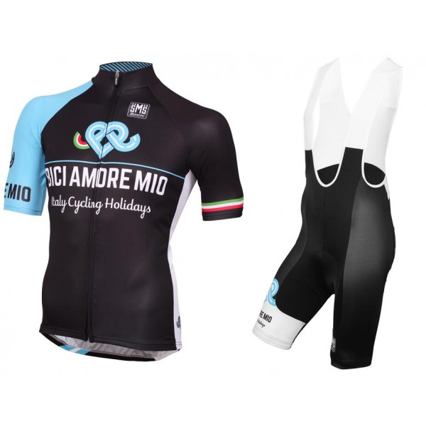 2016 BICI AMORE MIO Fahrradbekleidung Satz Fahrradtrikot Kurzarm Trikot und Kurz Trägerhose AMPY789 2016 BICI AMORE MIO Fahrradbekleidung Satz Fahrradtrikot Kurzarm Trikot und Kurz Trägerhose AMPY789