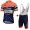 2016 Fantini Nippo Team Fahrradbekleidung Satz Fahrradtrikot Kurzarm Trikot und Kurz Trägerhose JSSV649