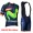 2016 Movistar Fahrradbekleidung Satz Fahrradtrikot Kurzarm Trikot und Kurz Trägerhose 03 ORAM294