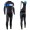 2016 Orbea Team Pro Schwarz-Blau thermisch Fahrradbekleidung Satz Radtrikot Langarm+Lang Trägerhose LBKA615