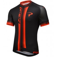 2016 Pinarello Gan Fahrradbekleidung Kurzarm Radtrikot schwarz rot WLVK693