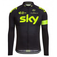 2016 Sky Team Fluo Ausgabe Radtrikot Langarm CMYA456