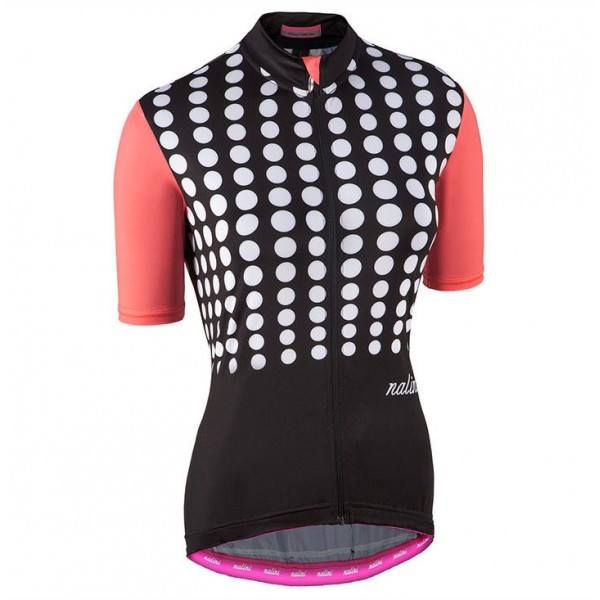 2017 Nalini PRO Optical Damen Schwarz Radtrikot Kurzarm 412XZFO