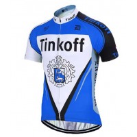 2017 Tinkoff Blau Radtrikot Kurzarm Online 803VMLS